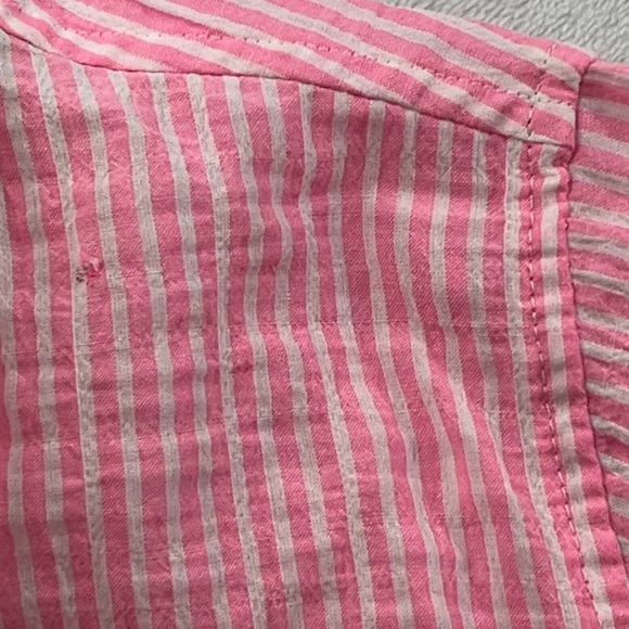 NEW Lilly‎ Pulitzer M Cotton Blend Lightweight Button Down Long Sleeve Blouse - Picture 3 of 11